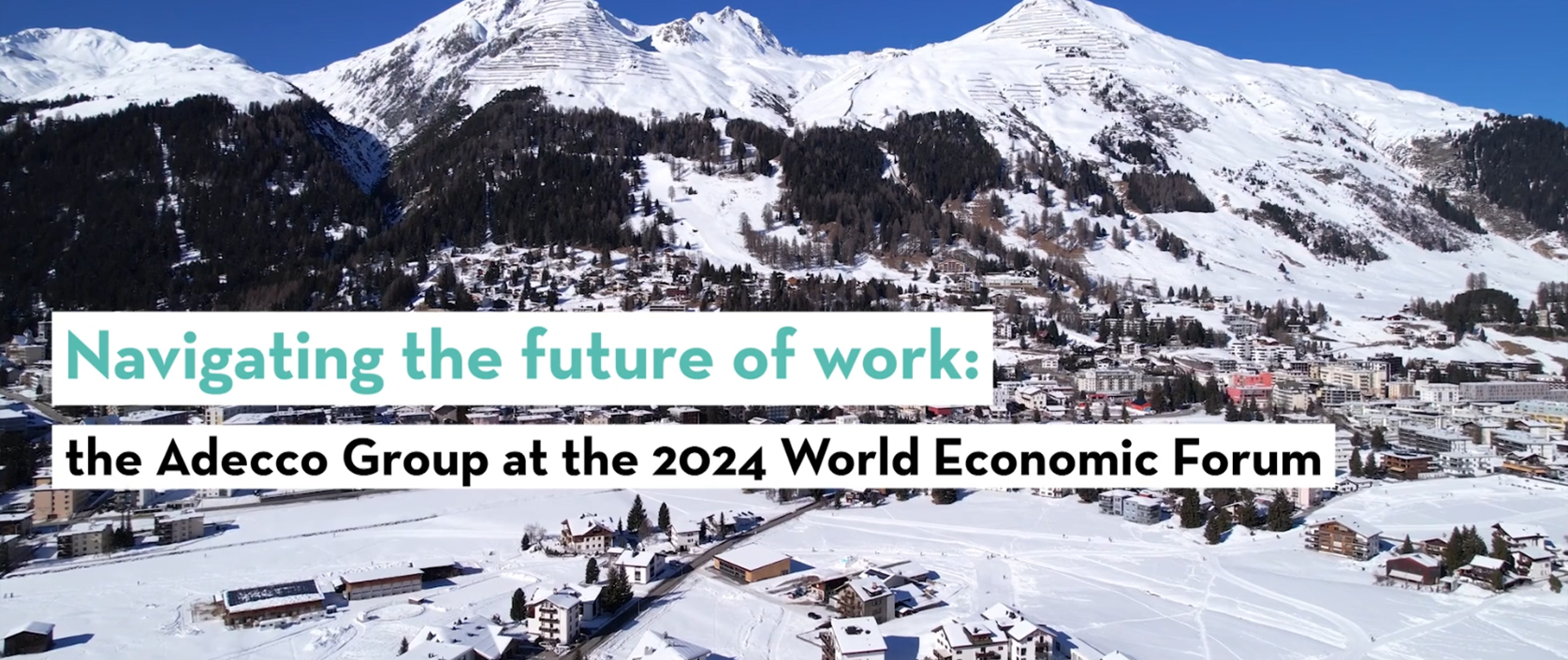 Adecco Group at WEF